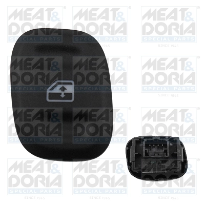 Switch, window regulator